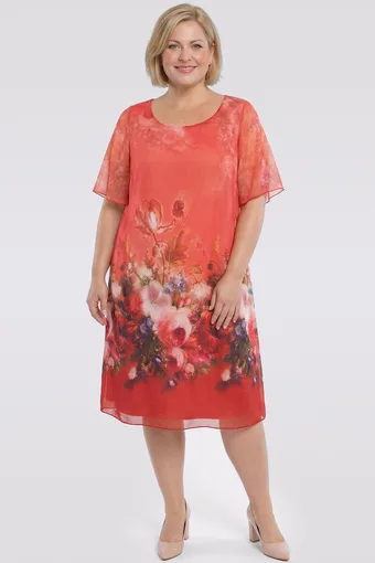 Rózsaszín ruha flitterekkel