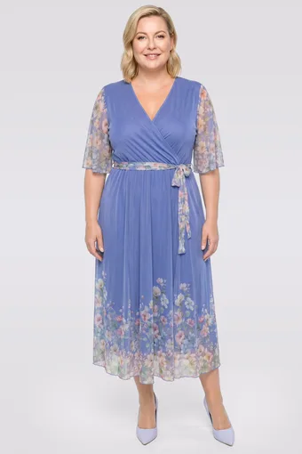 Sifon lila ruha övvel