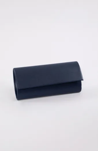Ezüst színű clutch táska